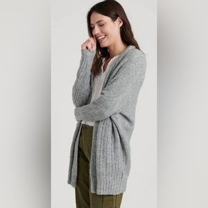 Ladies Lucky Brand oversized open cardigan- large